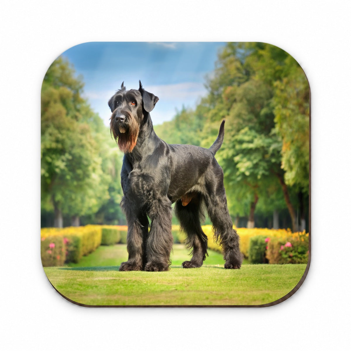 Giant Schnauzer Dog Photo Fridge Magnet