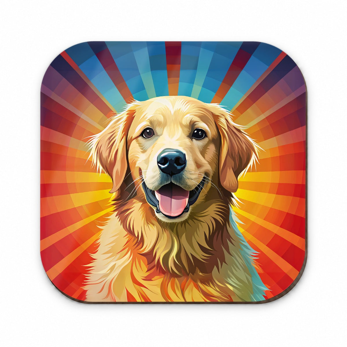Golden Retriever Dog Pop Art Fridge Magnet