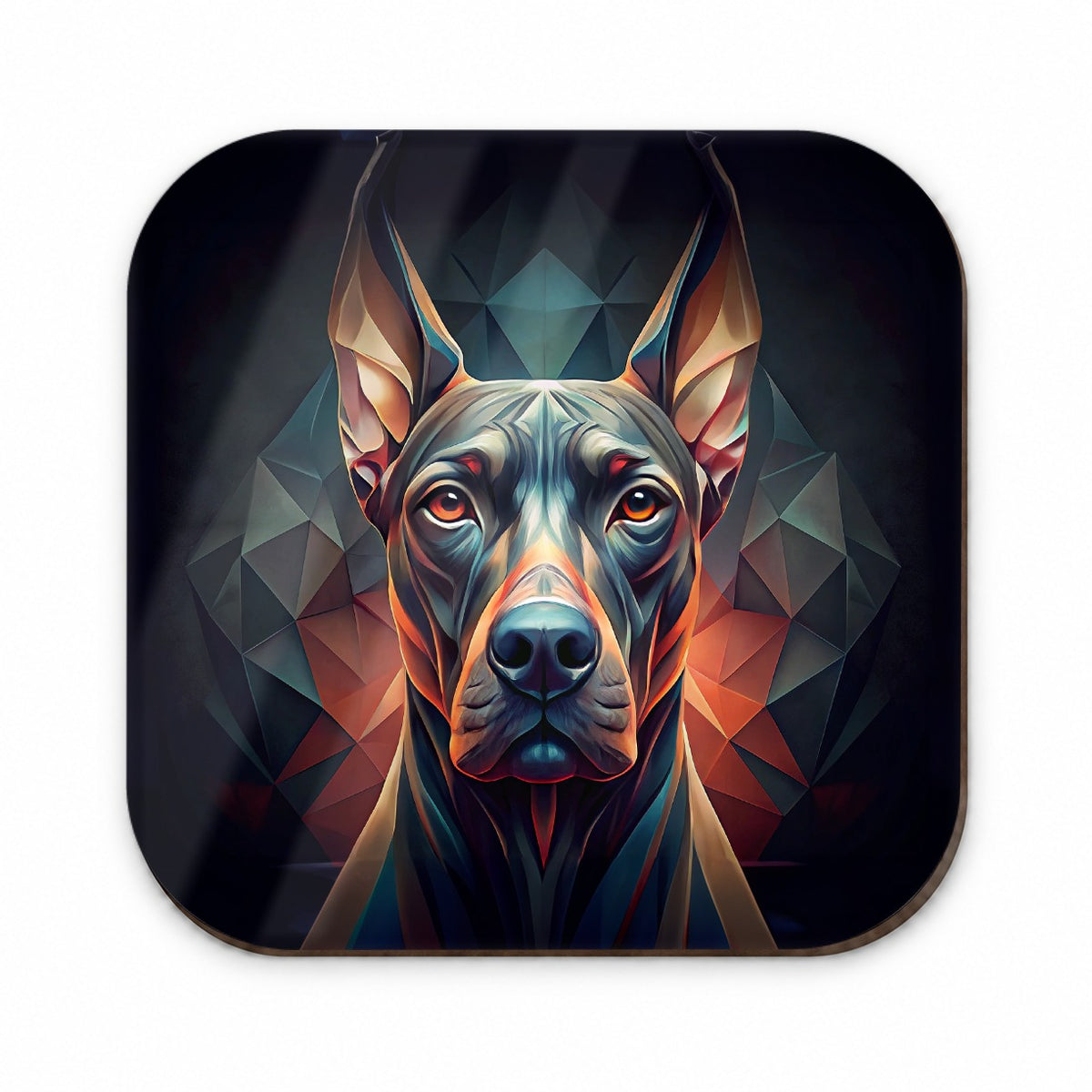 Great Dane Dog Abstract Stylized Art Fridge Magnet