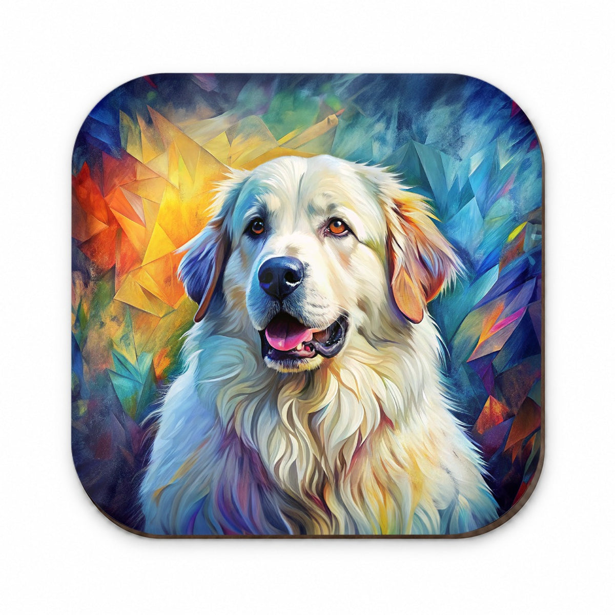 Great Pyrenees Dog Contemporary Art Fridge Magnet