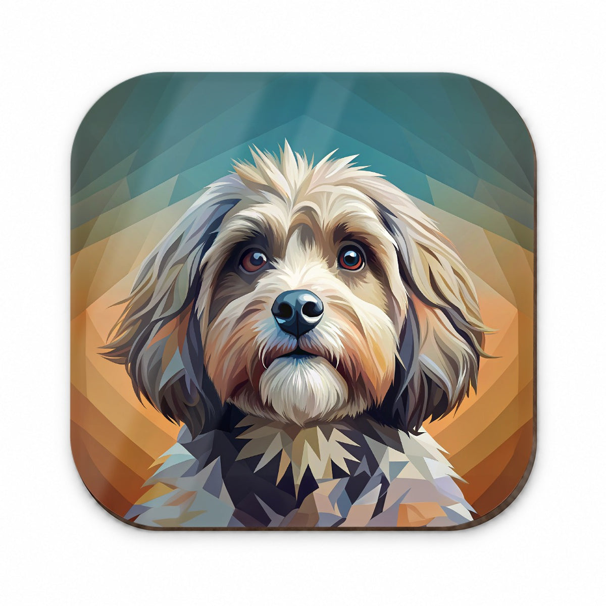 Havanese Dog Contemporary Art Fridge Magnet