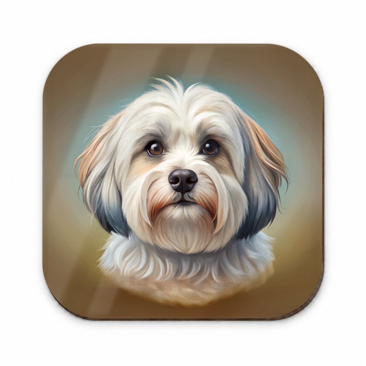 Havanese Dog Illustration Fridge Magnet