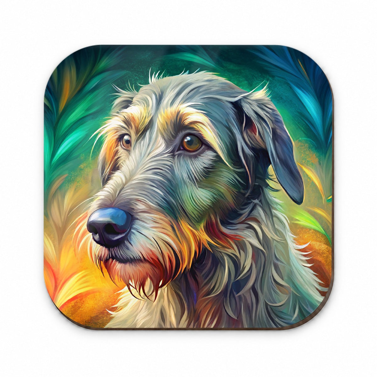 Irish Wolfhound Dog Pop Art Fridge Magnet