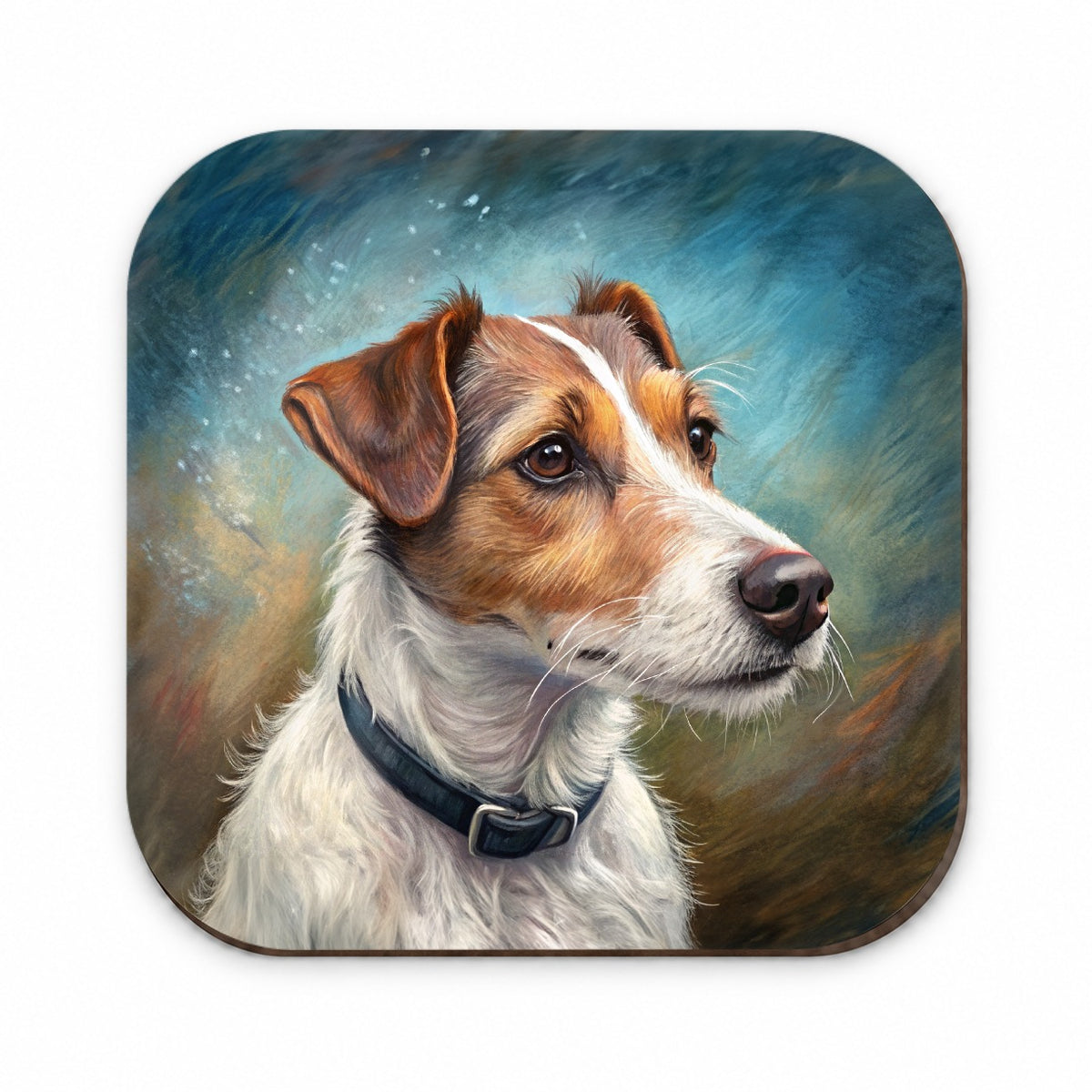 Jack Russell Terrier Dog Illustration Fridge Magnet