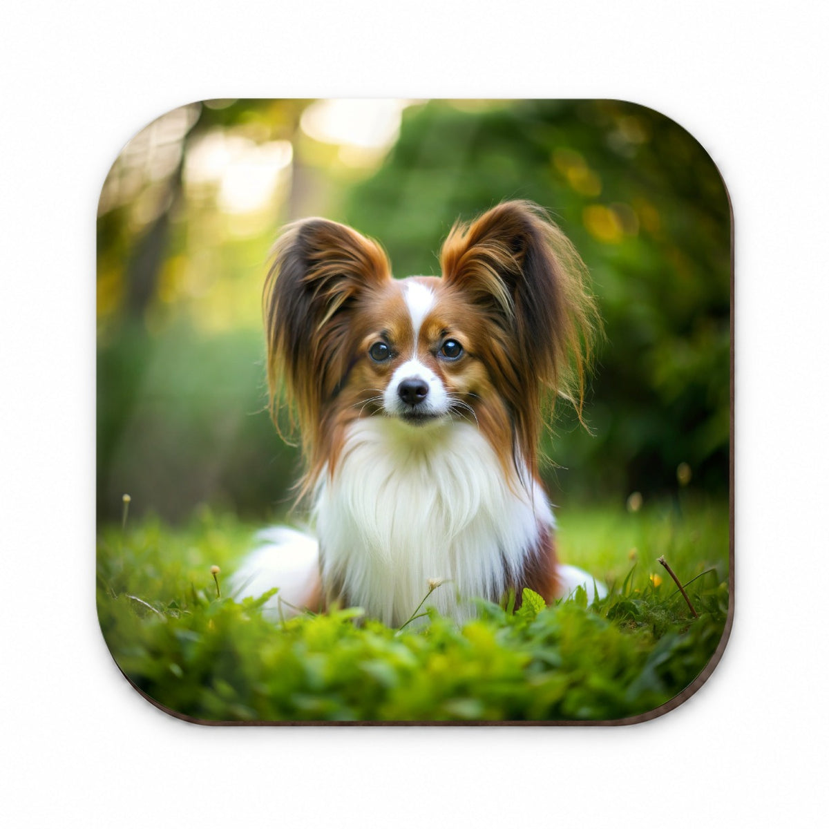Papillon Dog Photo Fridge Magnet