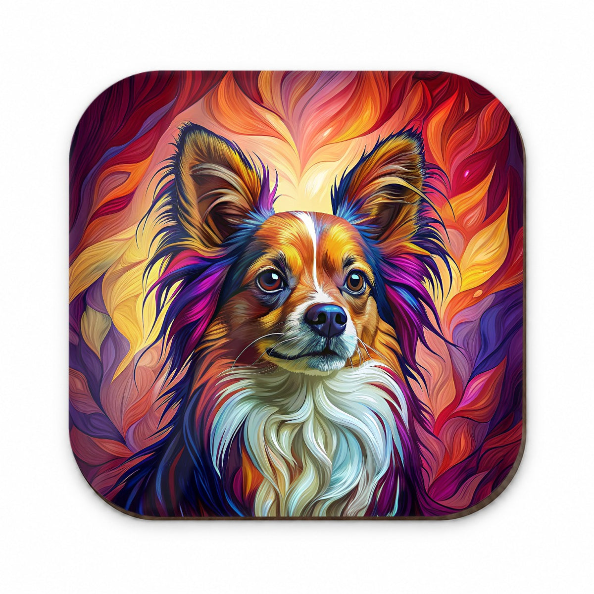Papillon Dog Pop Art Fridge Magnet