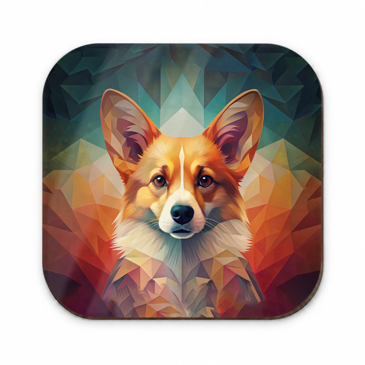 Pembroke Welsh Corgi Dog Abstract Stylized Art Fridge Magnet