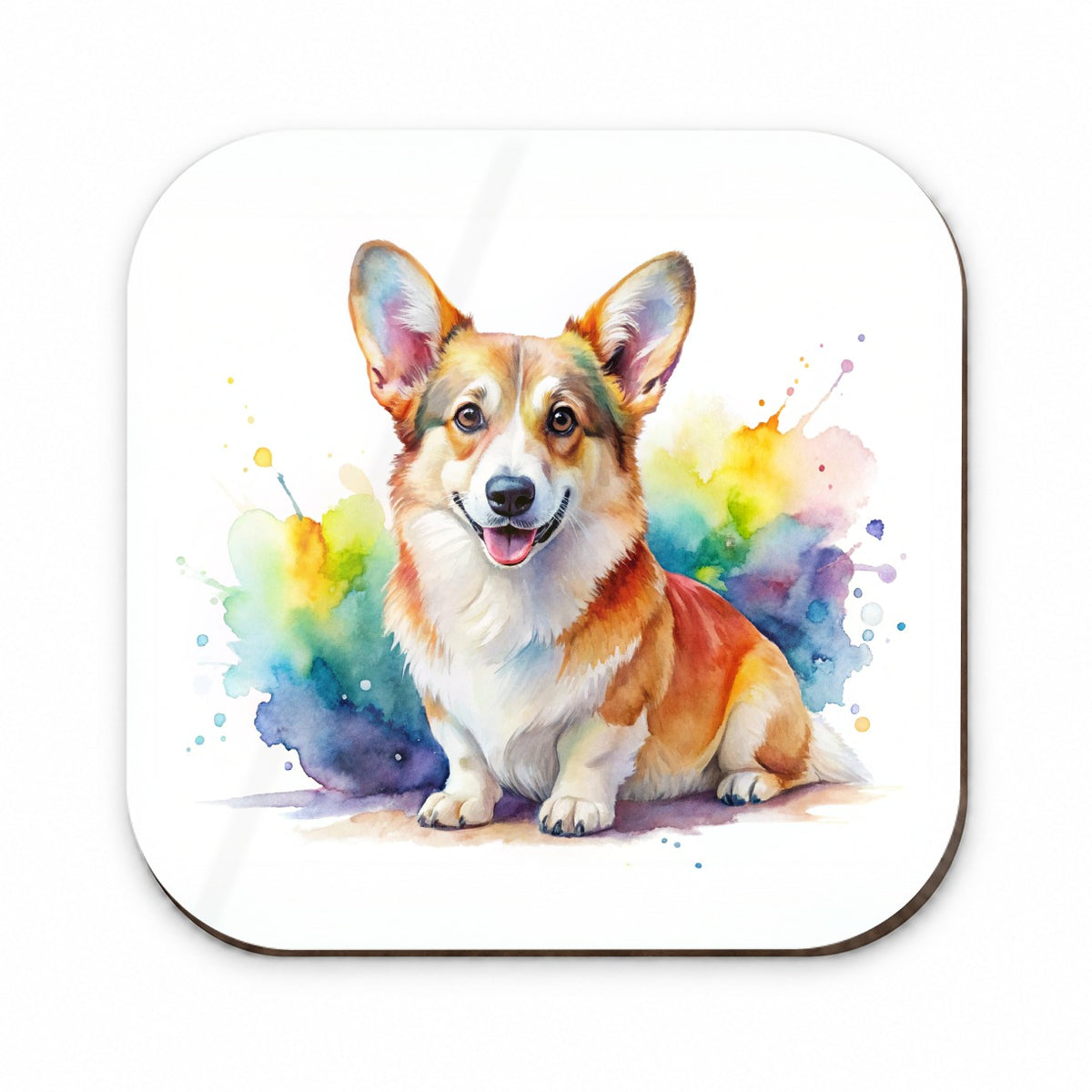Pembroke Welsh Corgi Dog Watercolor Style Fridge Magnet