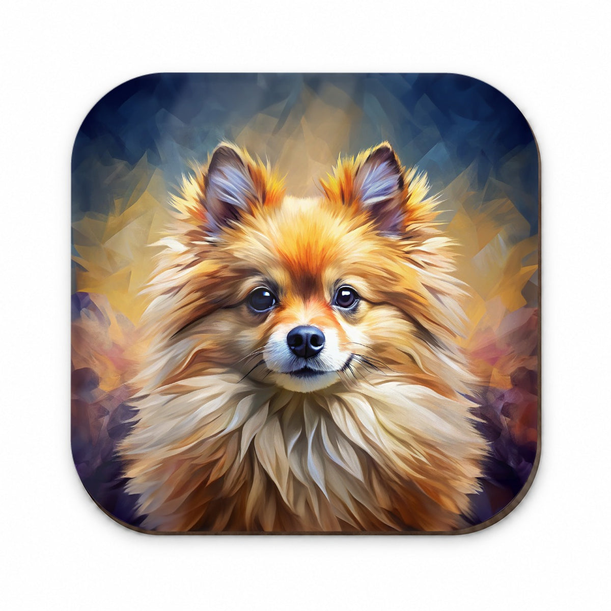 Pomeranian Dog Expressionism Art Fridge Magnet