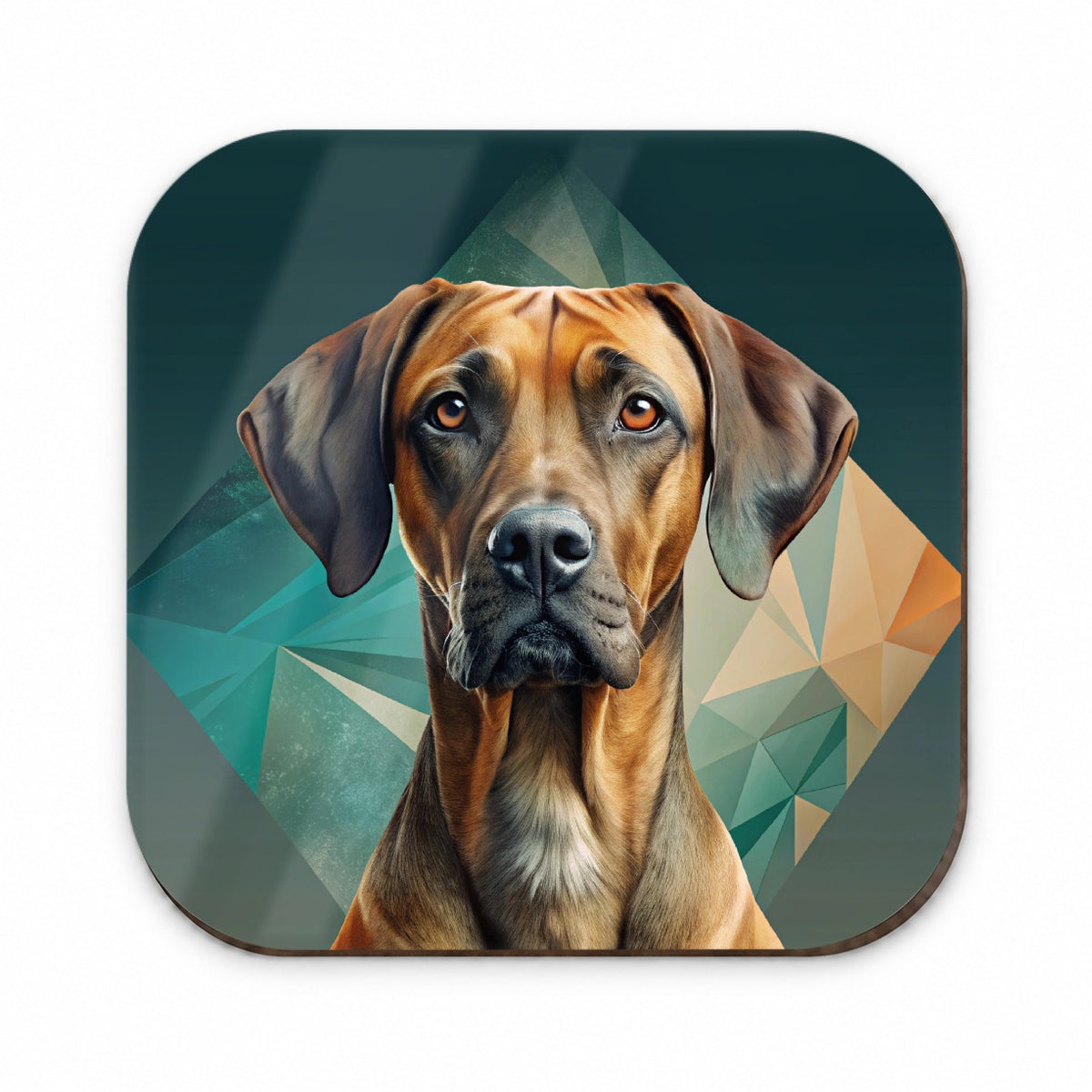 Rhodesian Ridgeback Dog Contemporary Art Fridge Magnet