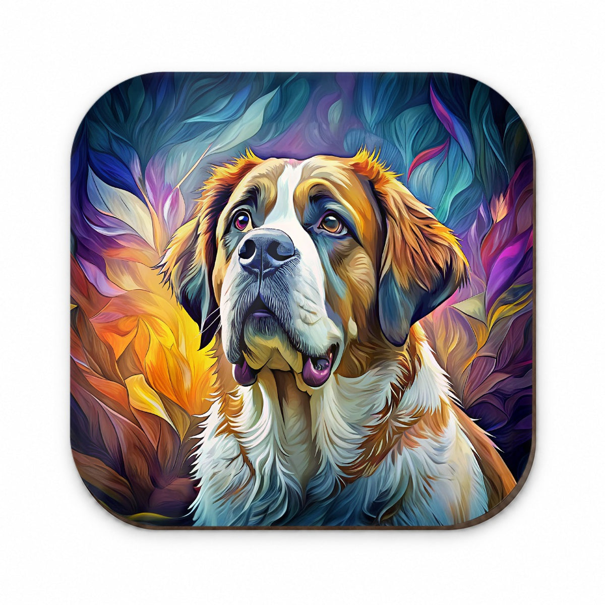 Saint Bernard Dog Pop Art Fridge Magnet