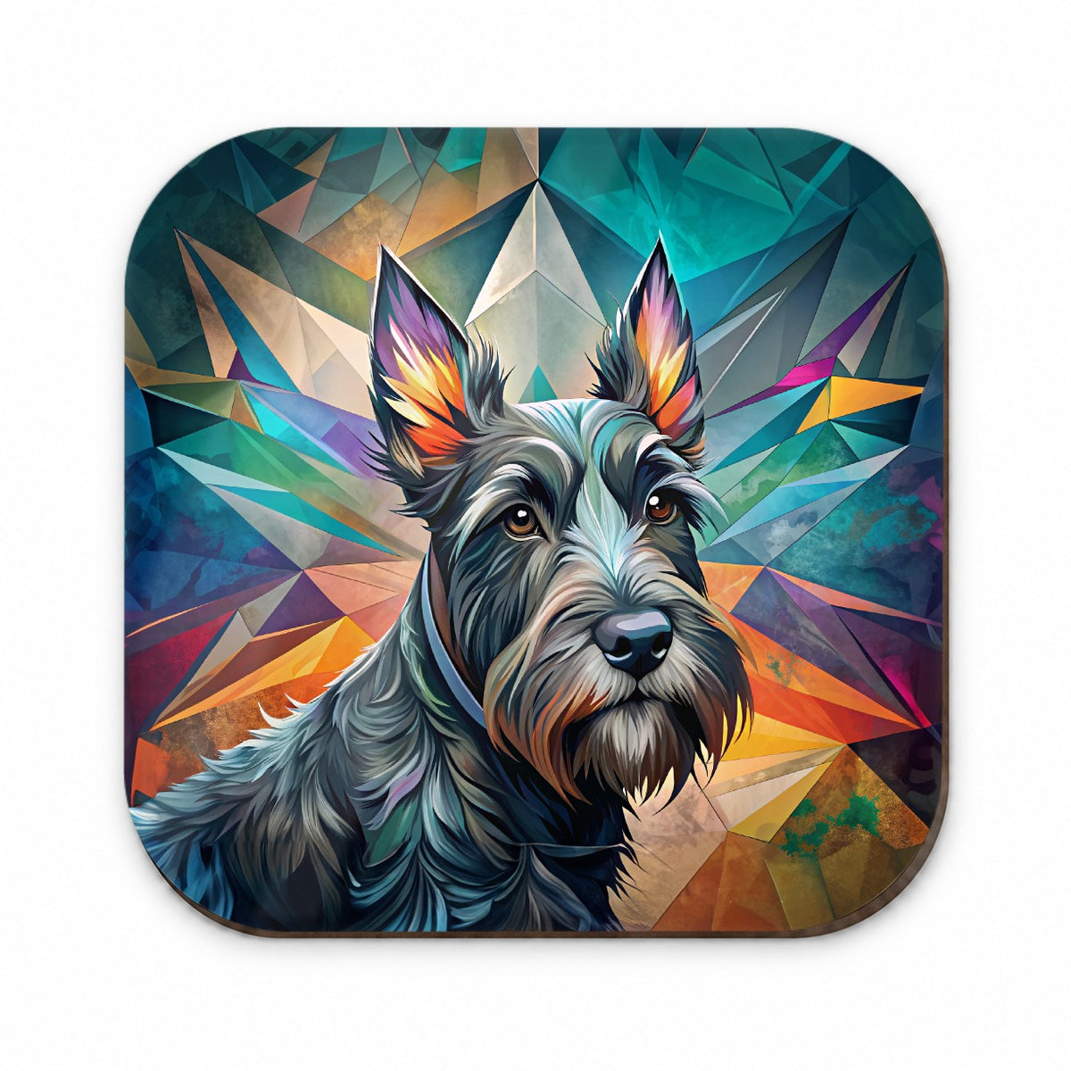 Scottish Terrier Dog Contemporary Art Fridge Magnet