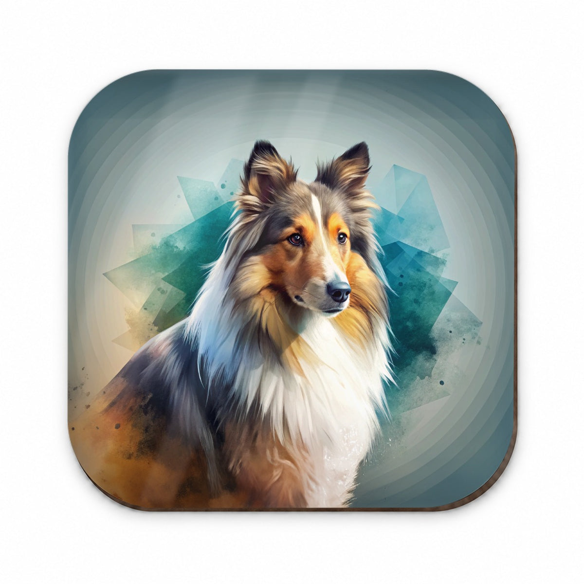 Shetland Sheepdog Sheltie Dog Contemporary Art Fridge Magnet