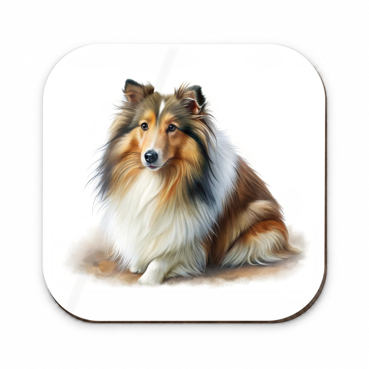 Shetland Sheepdog Sheltie Dog Illustration Fridge Magnet