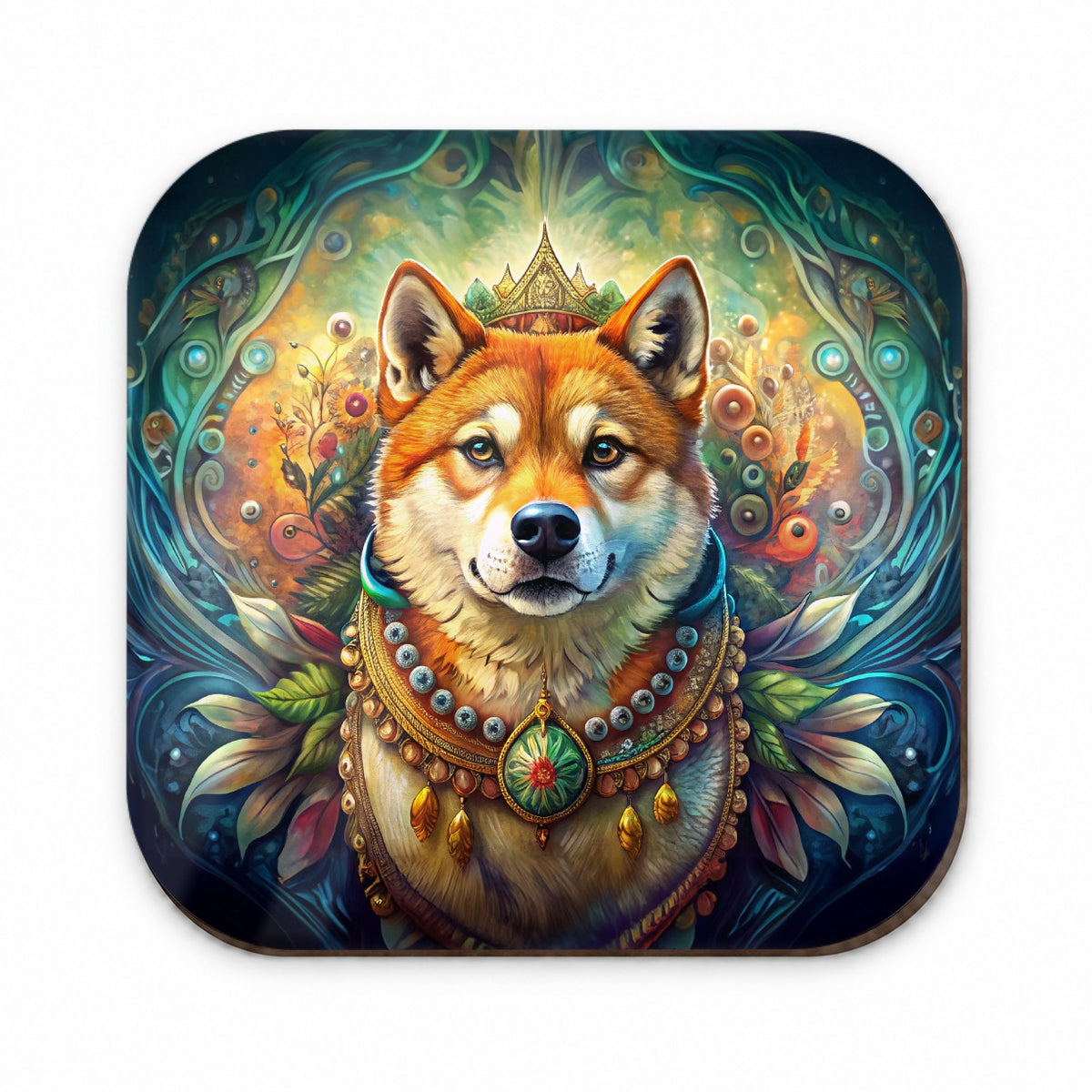 Shiba Inu Dog Bohemian Art Fridge Magnet