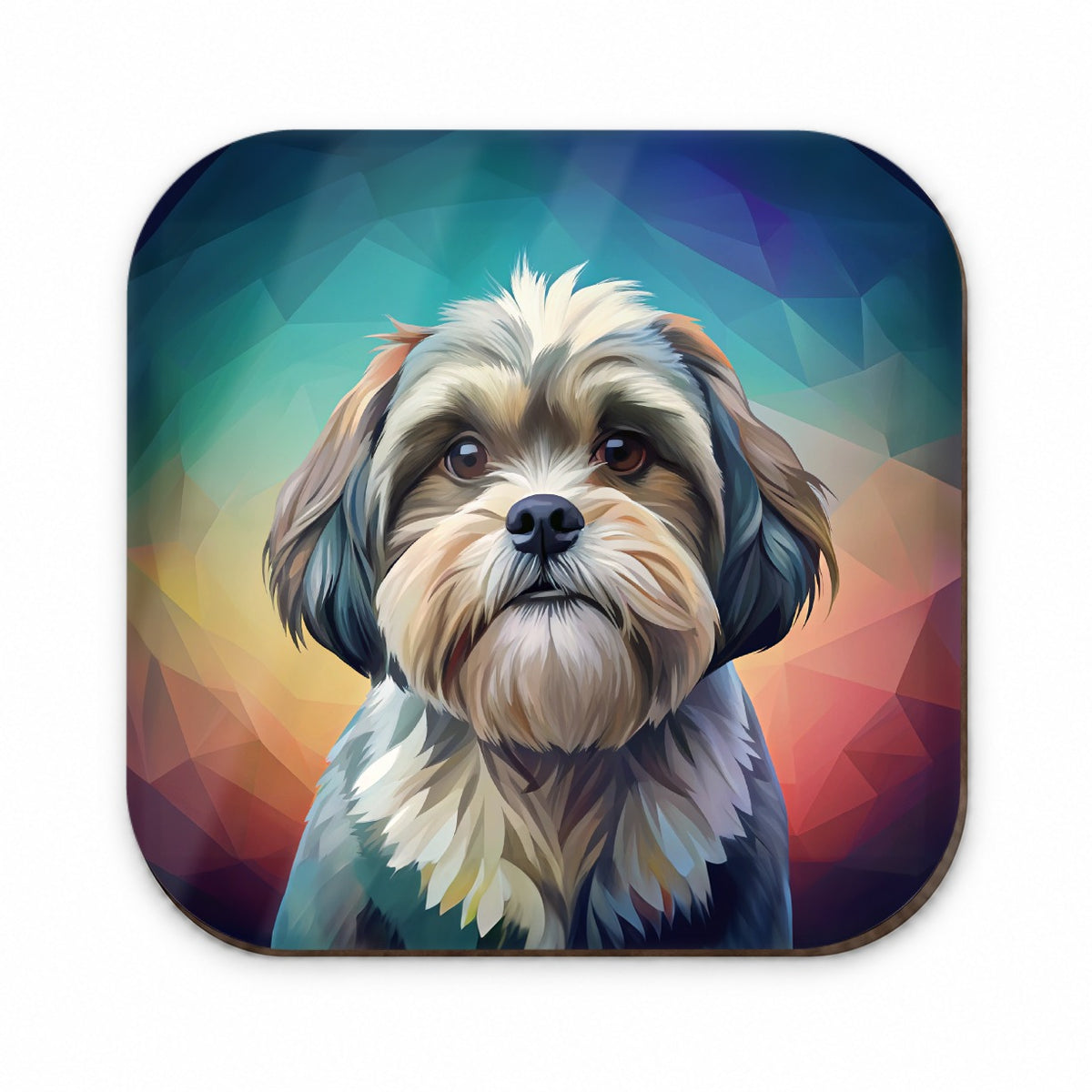 Shih Tzu Dog Contemporary Art Fridge Magnet