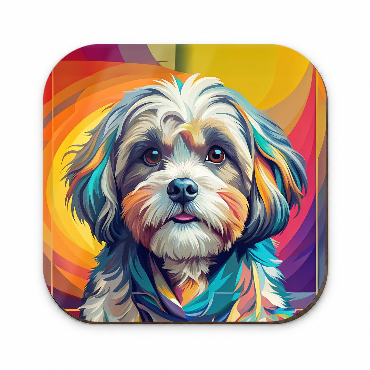 Shih Tzu Dog Pop Art Fridge Magnet