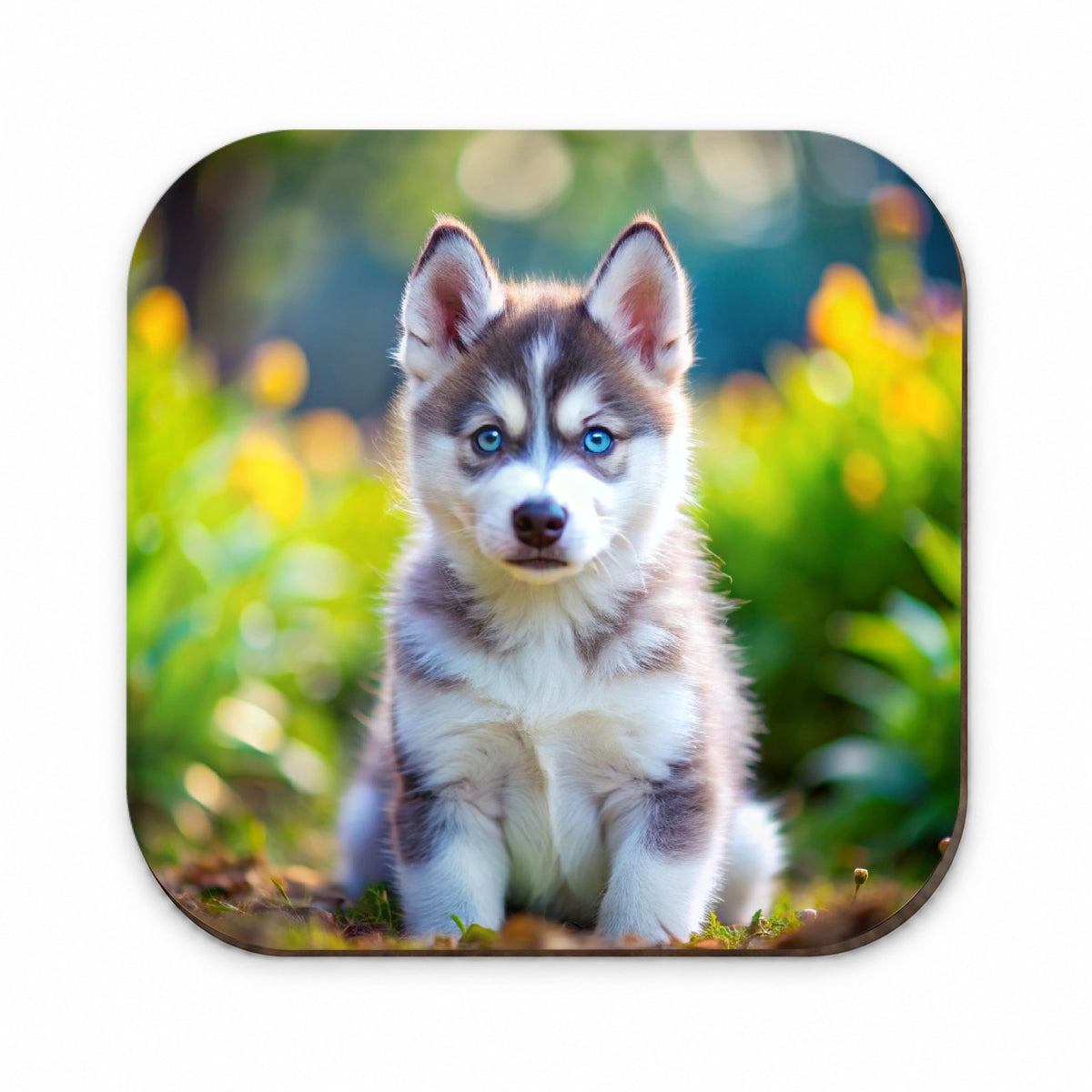 Siberian Husky Dog Puppy Photo Fridge Magnet