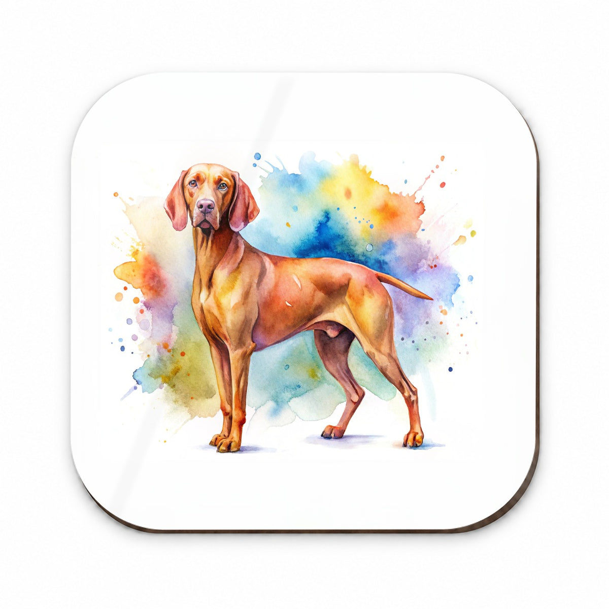 Vizsla Dog Watercolor Style Fridge Magnet
