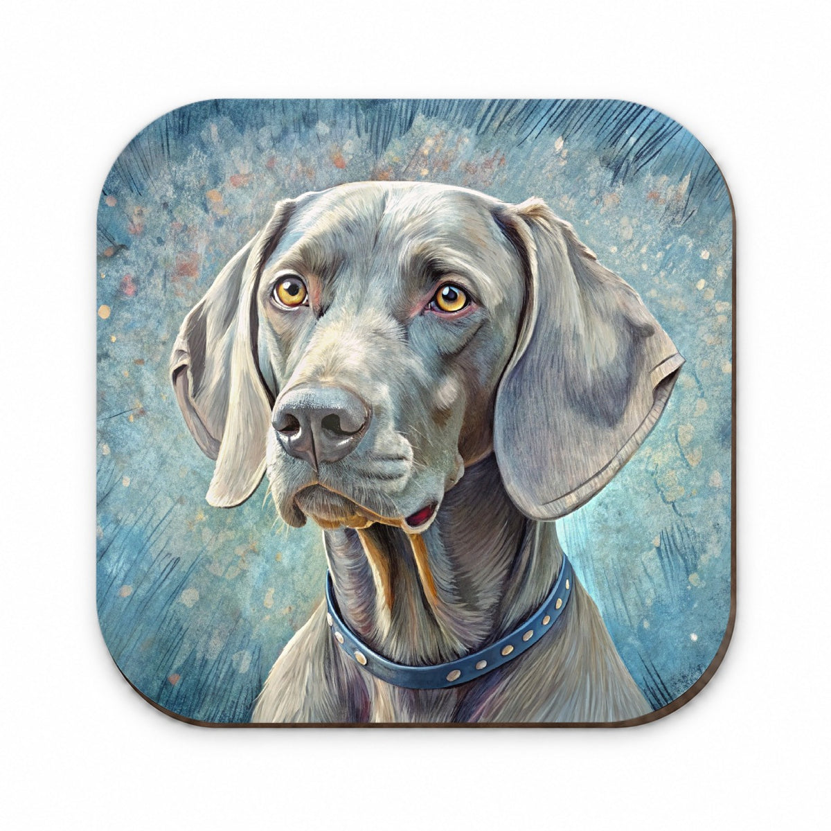 Weimaraner Dog Illustration Fridge Magnet