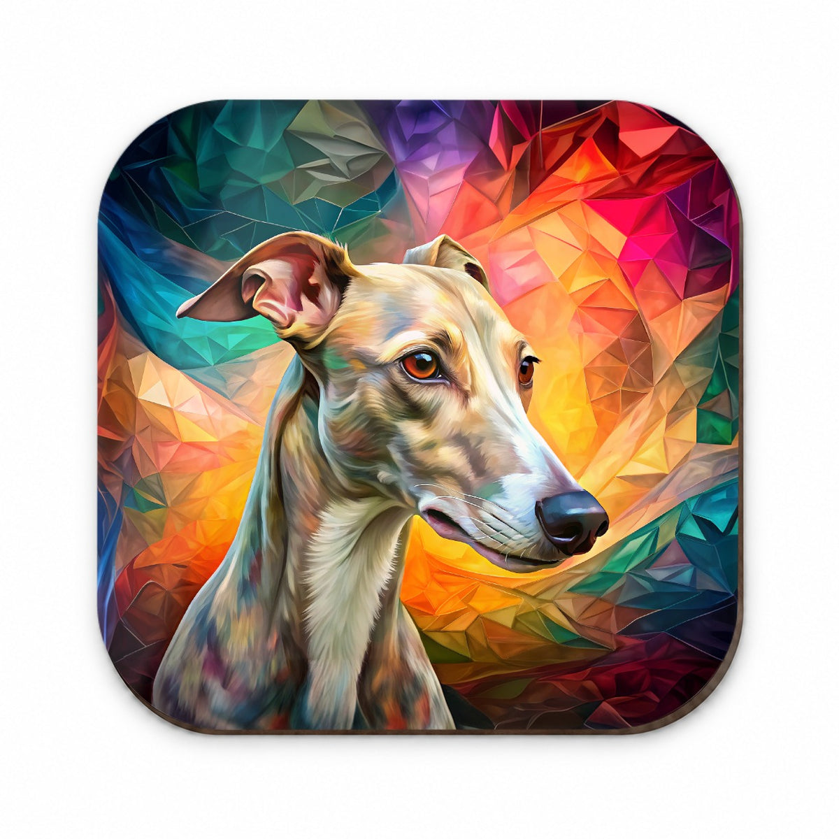 Whippet Dog Pop Art Fridge Magnet