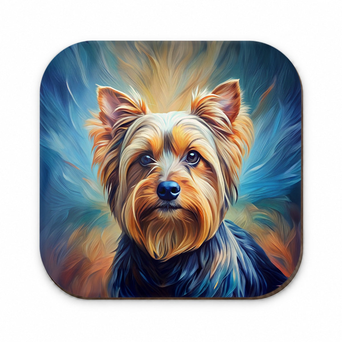 Yorkshire Terrier Yorkie Dog Expressionism Art Fridge Magnet