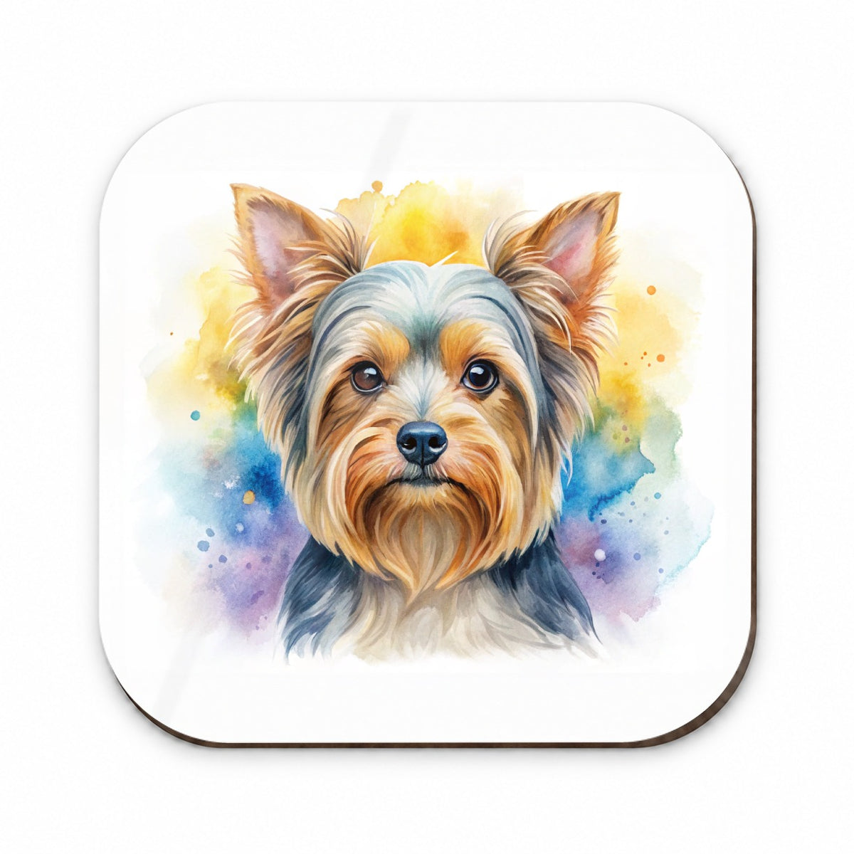 Yorkshire Terrier Yorkie Dog Watercolor Style Fridge Magnet