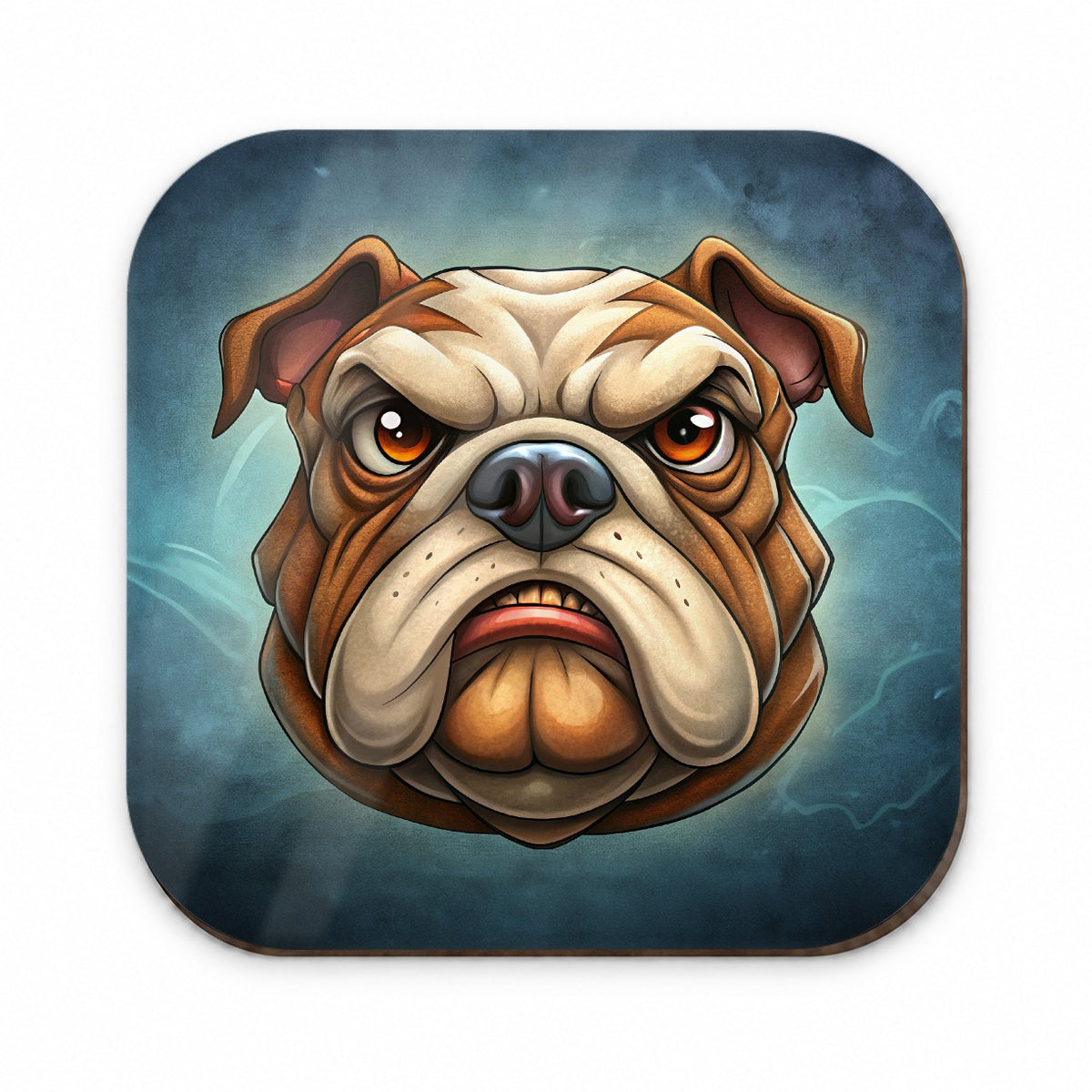 Classic Bulldog Face Cartoon Fridge Magnet