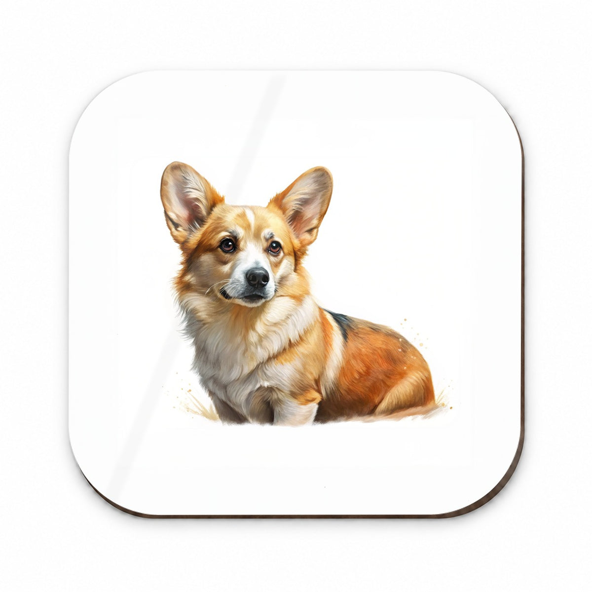 Corgi Cute Illustration Fridge Magnet