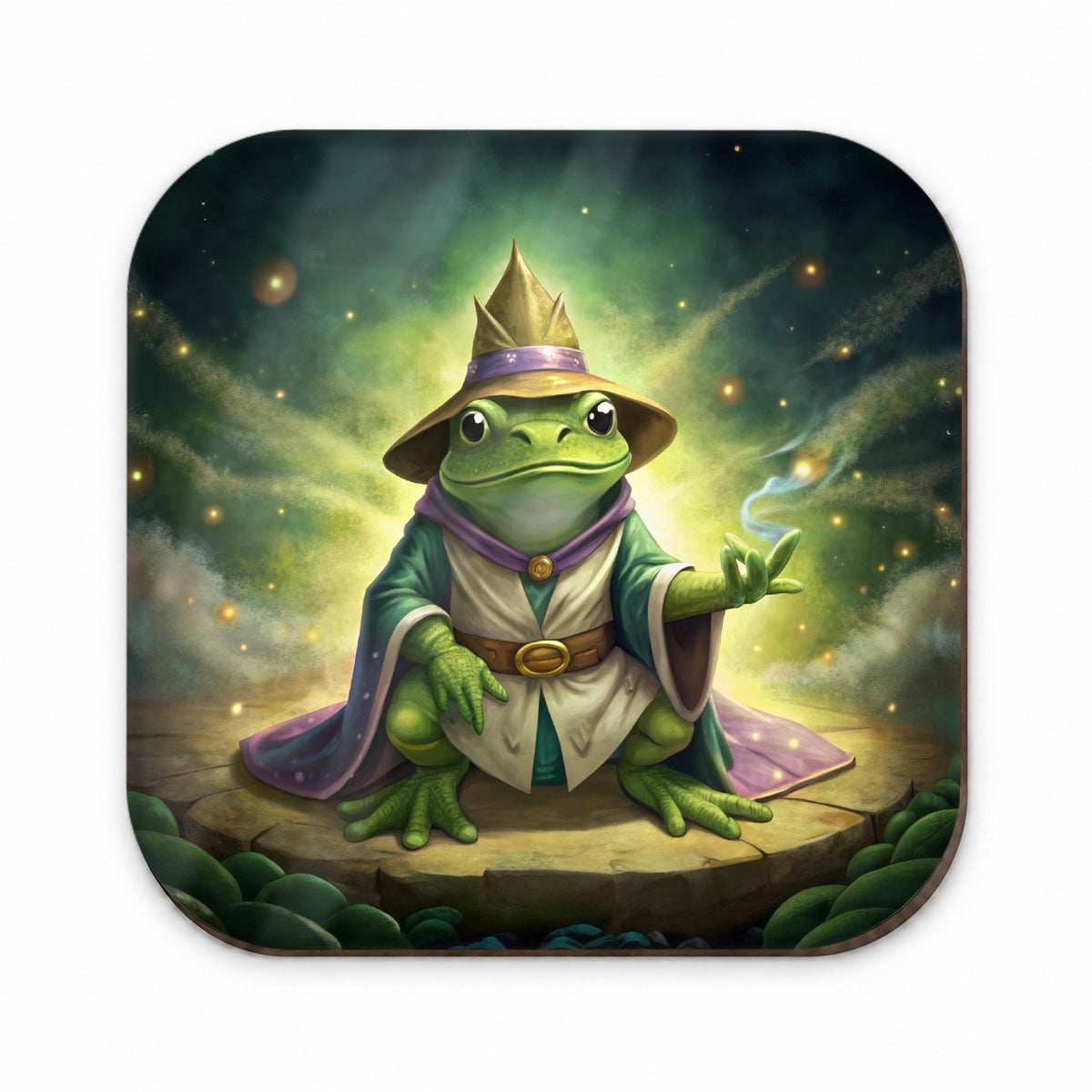 Frog Wizard Fridge Magnet