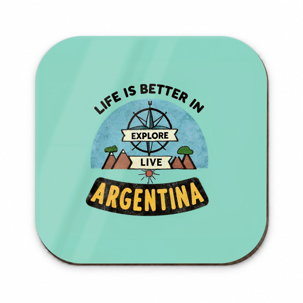 Life Is Better In Argentina Fridge Magnet