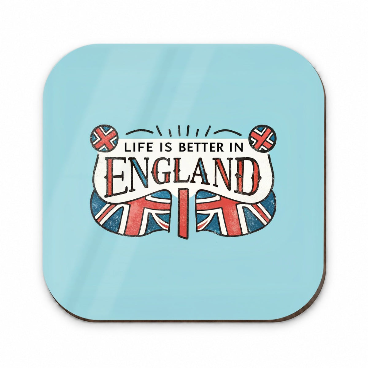 Life Is Better In England Fridge Magnet