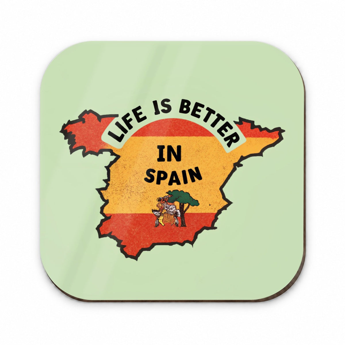Life Is Better In Spain Fridge Magnet