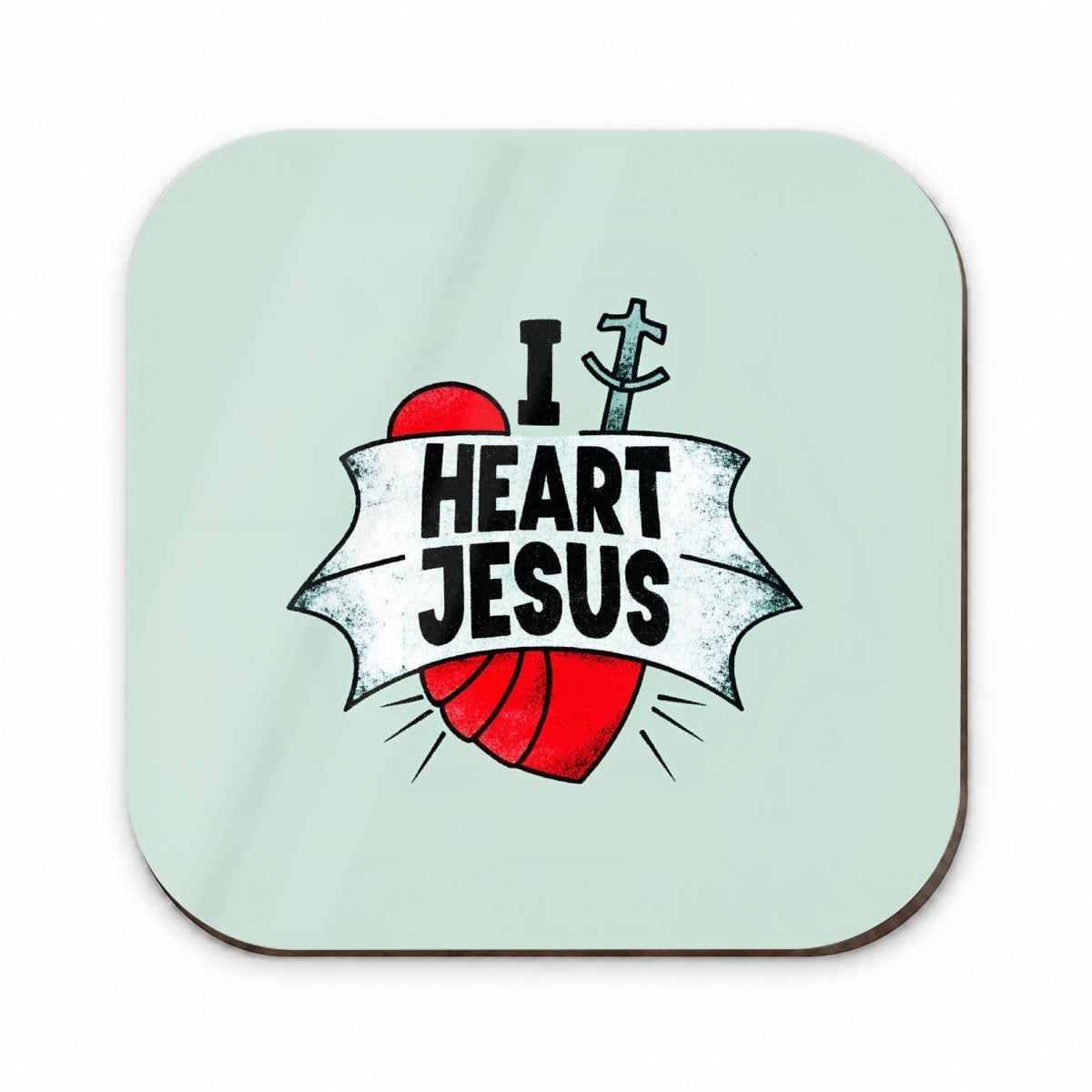 I Heart Jesus Love Fridge Magnet