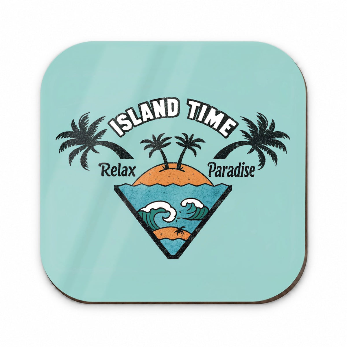 I'm On Island Time Travel Paradise Fridge Magnet