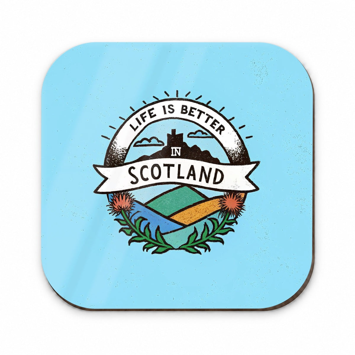 Life Is Better In Scotland Fridge Magnet