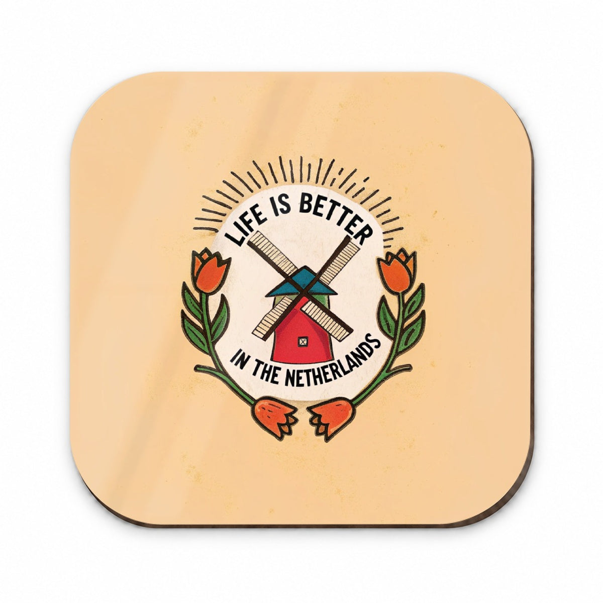 Life Is Better In The Netherlands Fridge Magnet