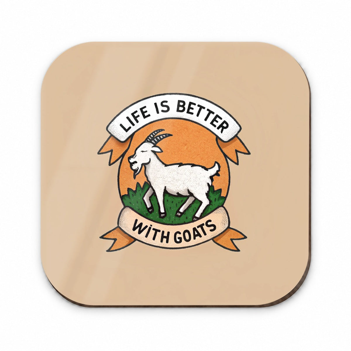 Life Is Better With Goats Fridge Magnet