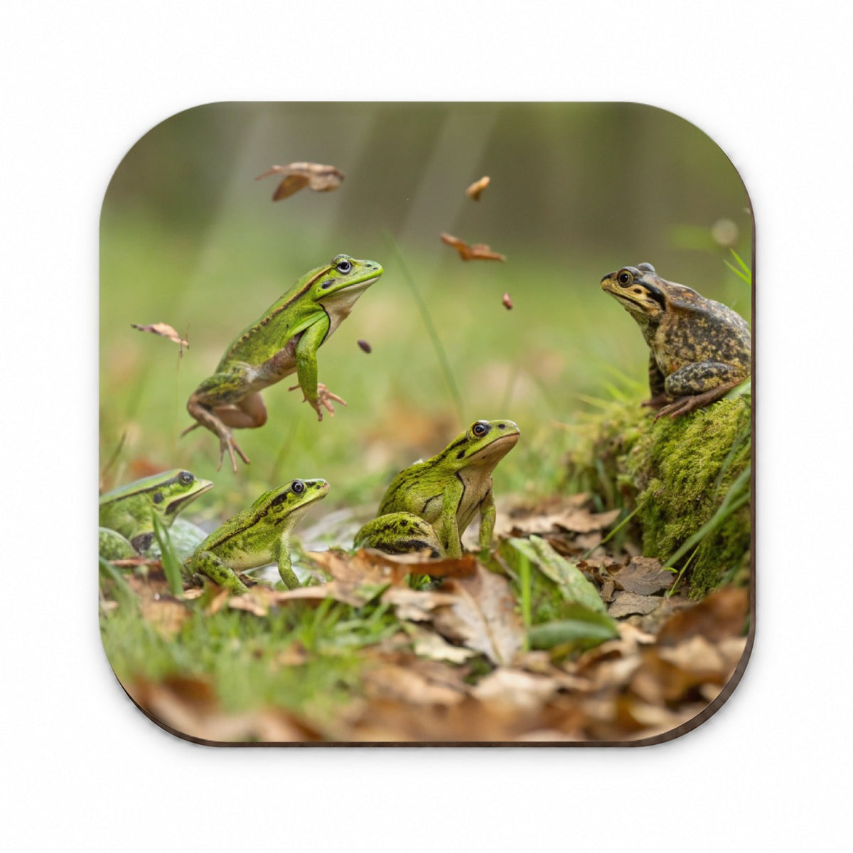 Bunch Of Frogs Fridge Magnet