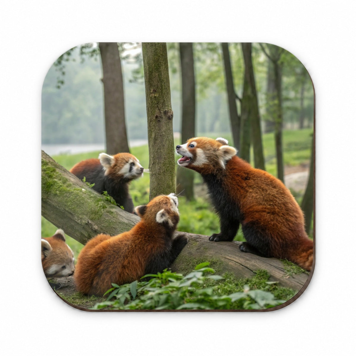 Bunch Of Red Pandas Fridge Magnet
