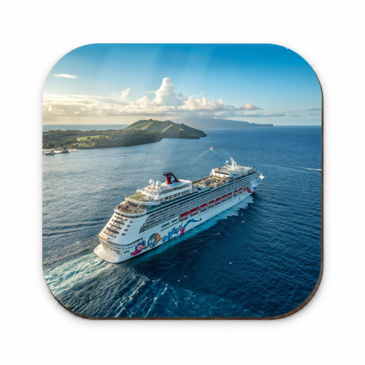 Cruise Ship Sailing Ocean Travel Fridge Magnet