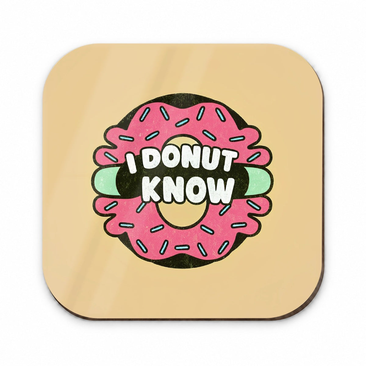 I Donut Know Funny Fridge Magnet