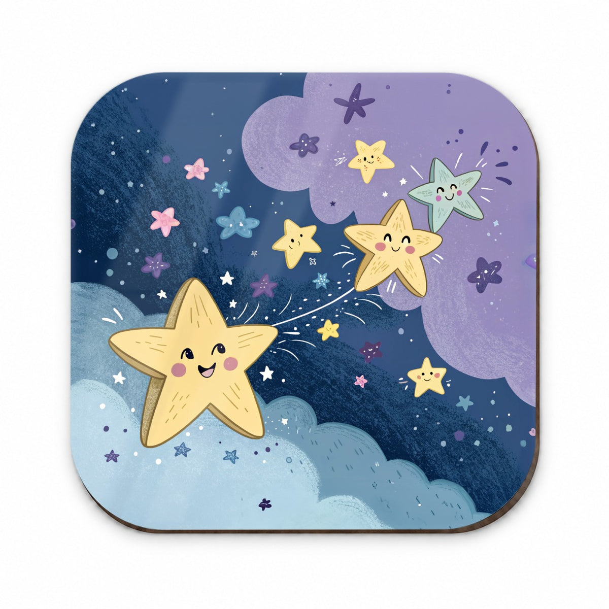 Kawaii Stars In Space Fridge Magnet