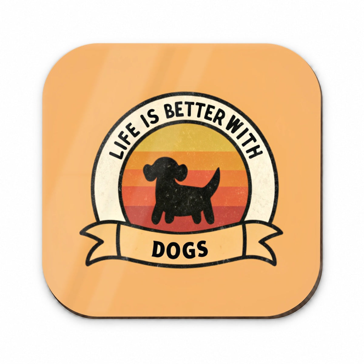Life Is Better With Dogs Fridge Magnet