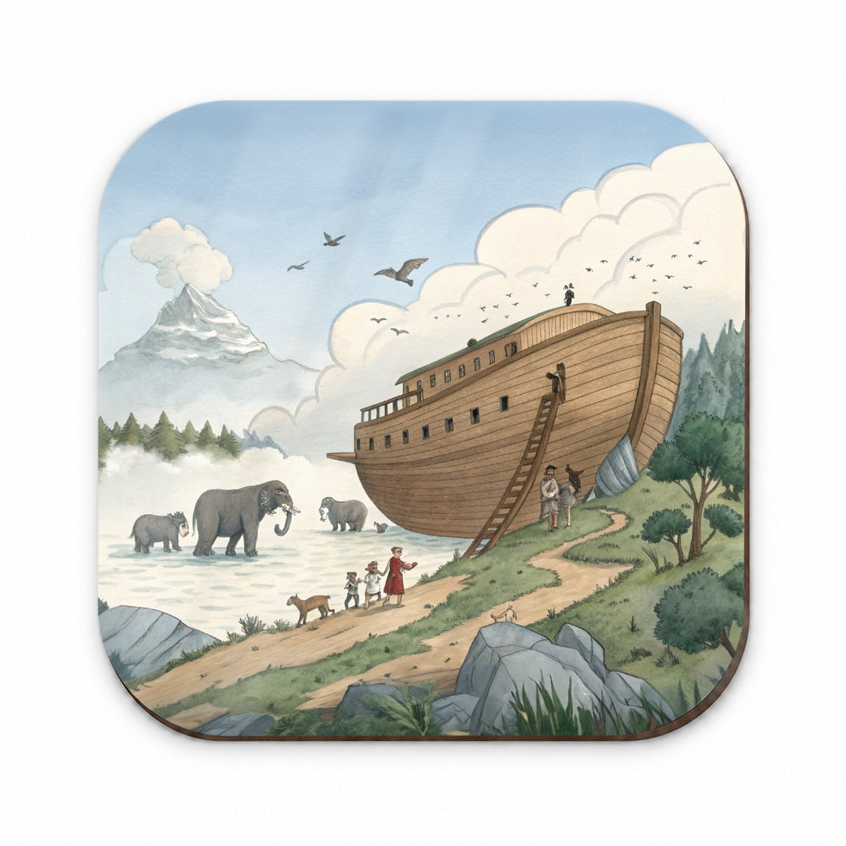 Noah's Ark Animals Fridge Magnet