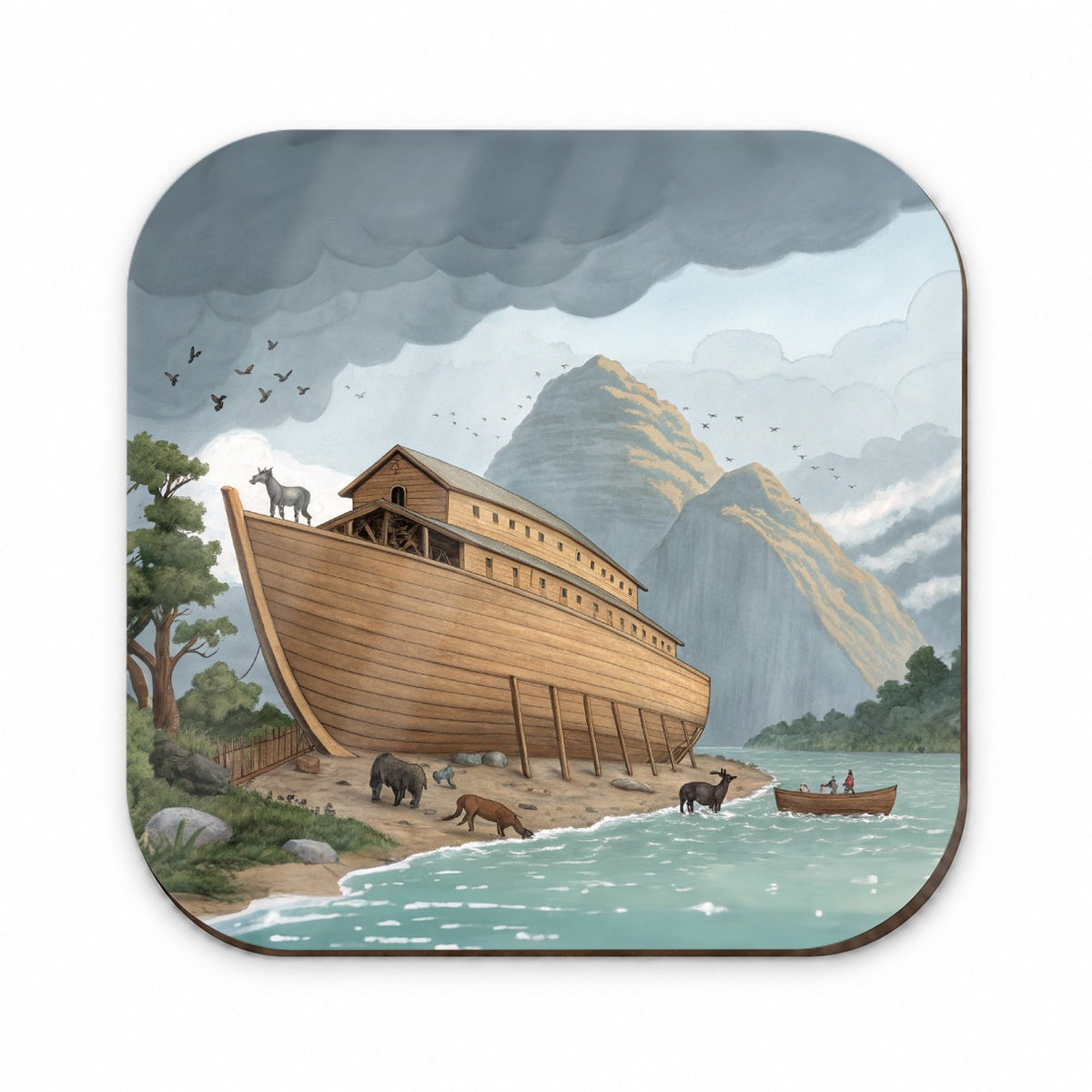 Noah's Ark Drawing Fridge Magnet
