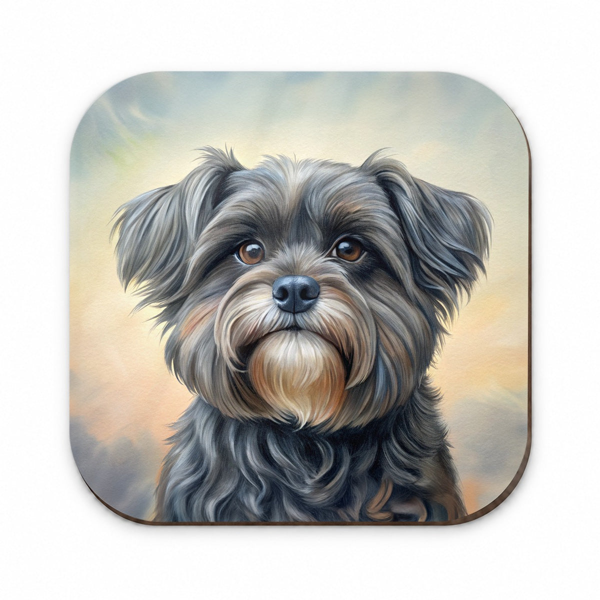 Affenpinscher Dog Illustration Fridge Magnet