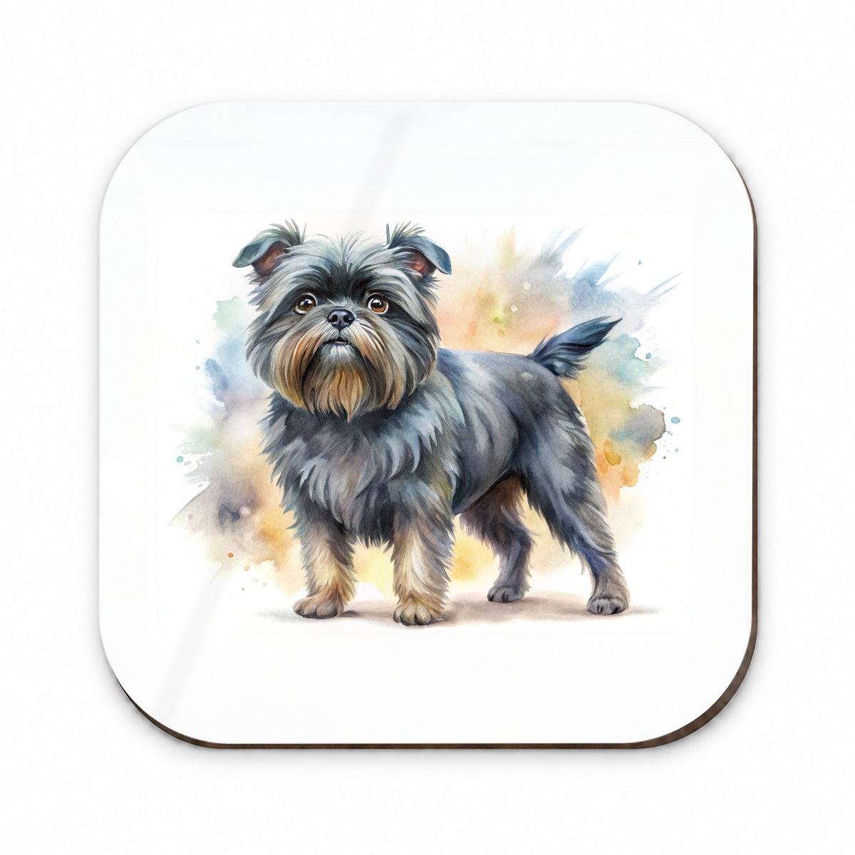 Affenpinscher Dog Watercolor Style Fridge Magnet