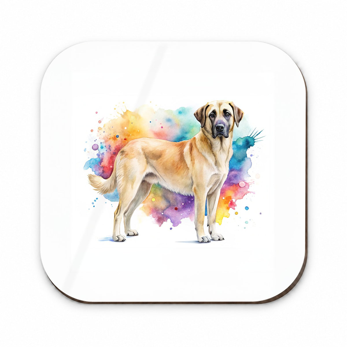 Anatolian Shepherd Dog Watercolor Style Fridge Magnet