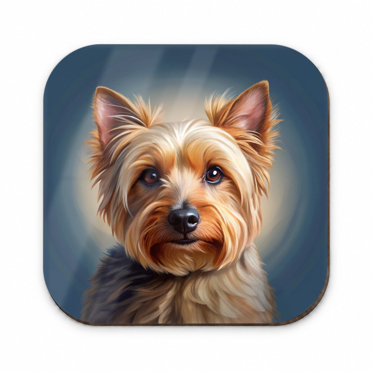 Australian Terrier Dog Illustration Fridge Magnet